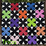 Wild Wallflowers Downloadable Pattern by Staci W Quilts