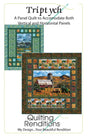 Triptych Downloadable Pattern by Quilting Renditions