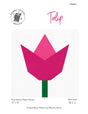 Tulip Quilt Block Downloadable Pattern by Penny Spool Quilts Pattern