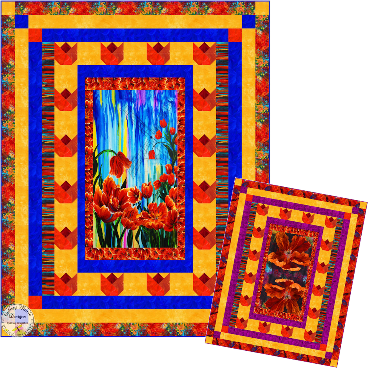 Tulip Festival Downloadable Pattern by Cathey Marie Designs