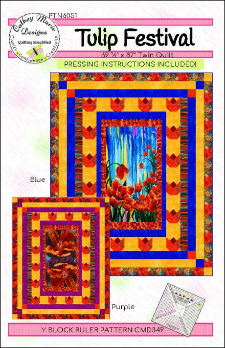 Tulip Festival Downloadable Pattern by Cathey Marie Designs
