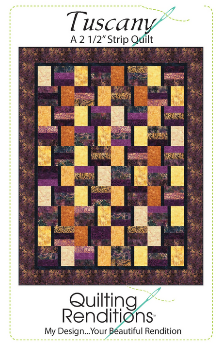 Tuscany Downloadable Pattern by Quilting Renditions