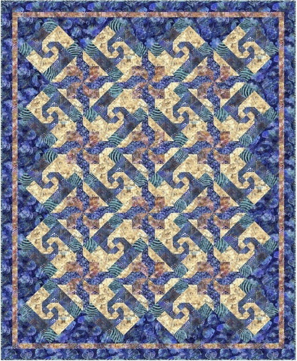 Twist and Twirl Downloadable Pattern by Pine Tree Country Quilts