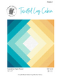 Twisted Log Cabin Quilt Block Downloadable Pattern by Penny Spool Quilts Pattern