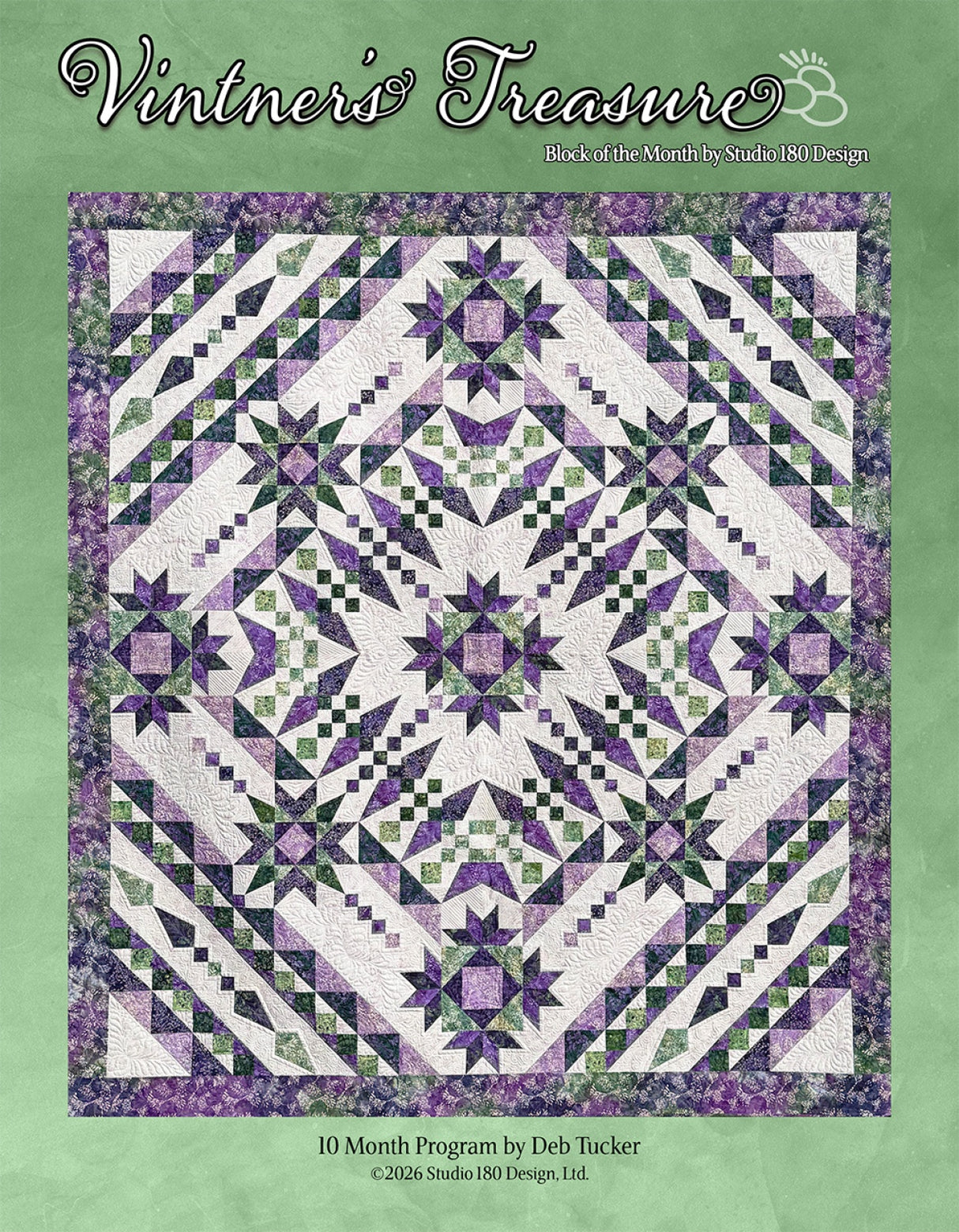 Vintner's Treasure Quilt Pattern by Studio 180 Design