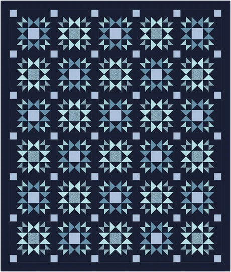 Sea Crystals Quilt Pattern by Upper Canada Quiltworks