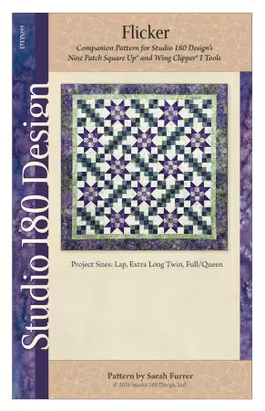 Flicker Quilt Pattern by Studio 180 Design