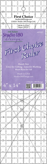 First Choice Ruler 4in x 14in by Studio 180 Designs