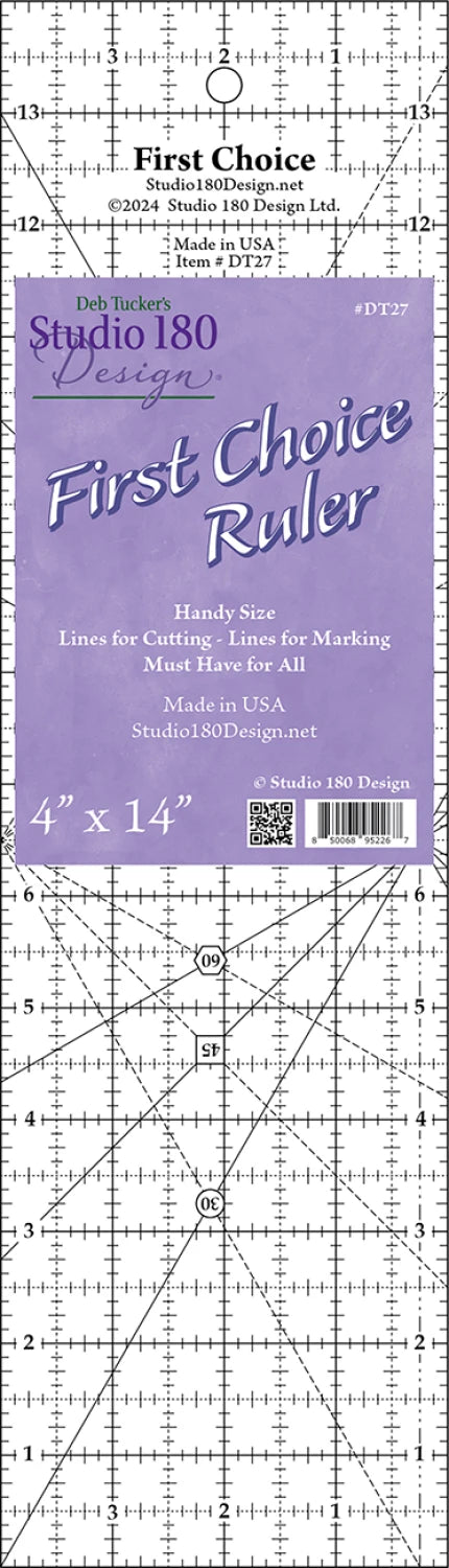 First Choice Ruler 4in x 14in by Studio 180 Designs
