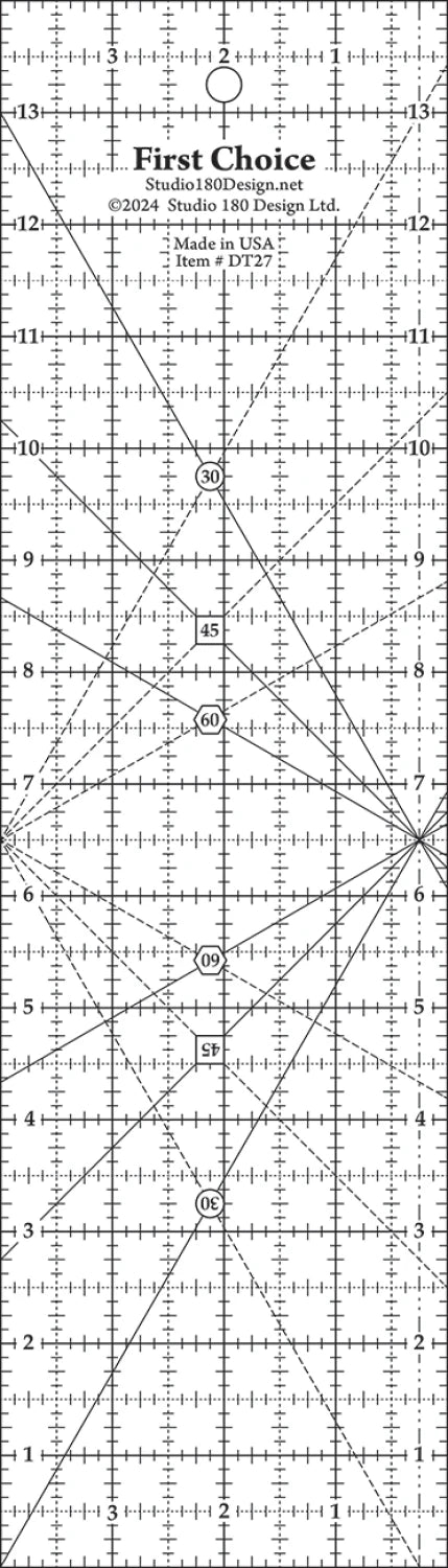 First Choice Ruler 4in x 14in by Studio 180 Designs