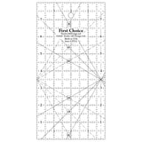 Back of the First Choice Ruler 4in x 8in by Studio 180 Design