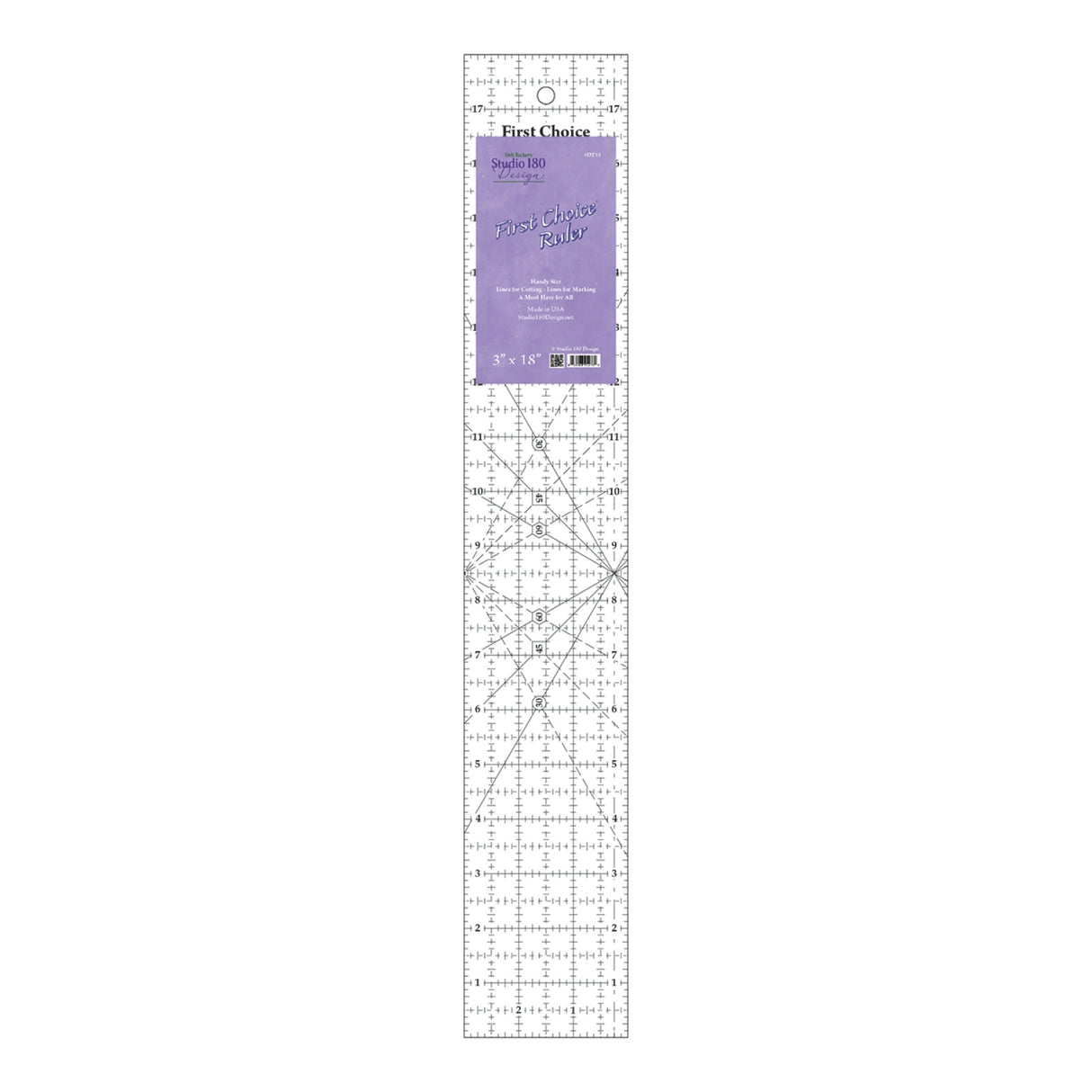 First Choice Ruler 3in x 18in by Studio 180 Design