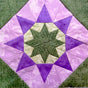 Back of the Compound Wedge Quilt Pattern by Studio 180 Design