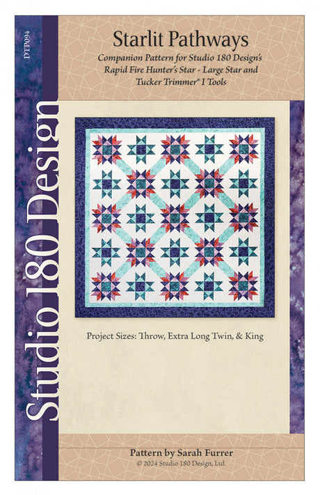 Starlit Pathways Quilt Pattern by Studio 180 Designs