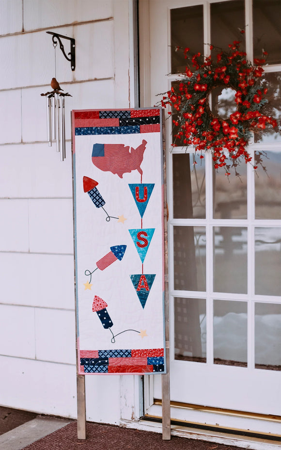 USA Quilt Pattern by Stringtown Lane Quilts