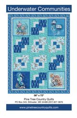Underwater Communities Downloadable Pattern by Pine Tree Country Quilts