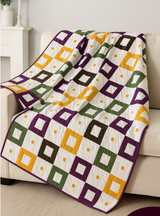 Urban Block Quilt Pattern KIT by Handwoven By Leah