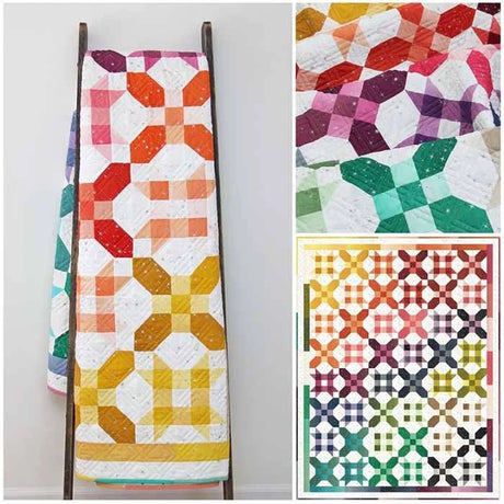 Ombre Crossroads Quilt Pattern by Back Porch Designs