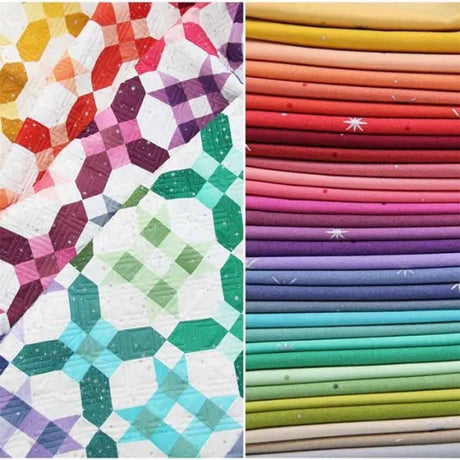 Ombre Crossroads Quilt Pattern by Back Porch Designs
