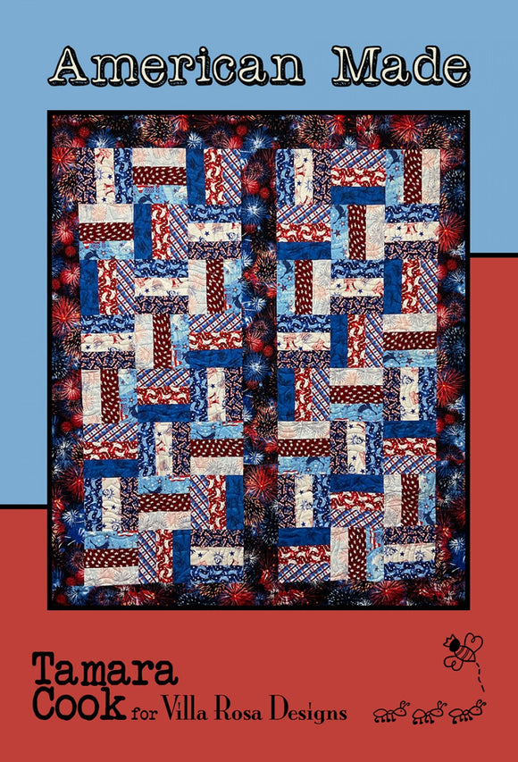 American Made Quilt Pattern by Villa Rosa Designs