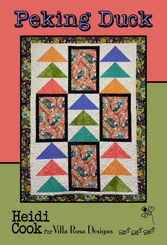 Peking Duck Quilt Pattern by Villa Rosa Designs