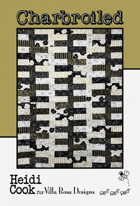 Charbroiled Quilt Pattern by Villa Rosa Designs