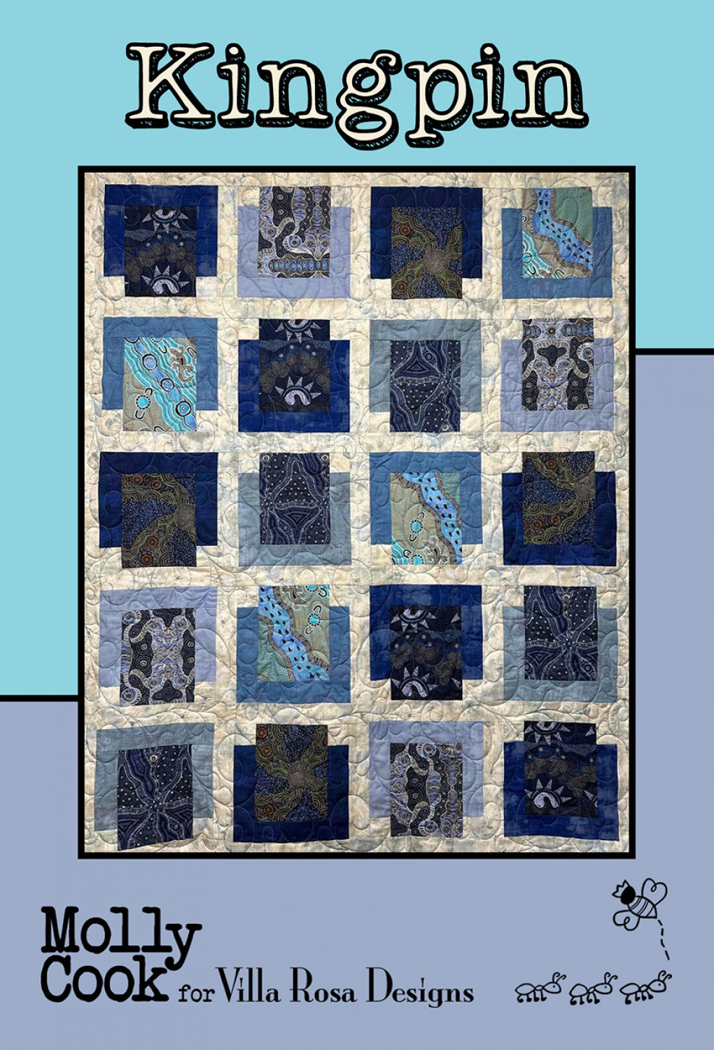 Kingpin Quilt Pattern by Villa Rosa Designs