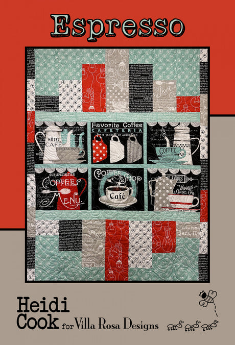Espresso Quilt Pattern by Villa Rosa Designs