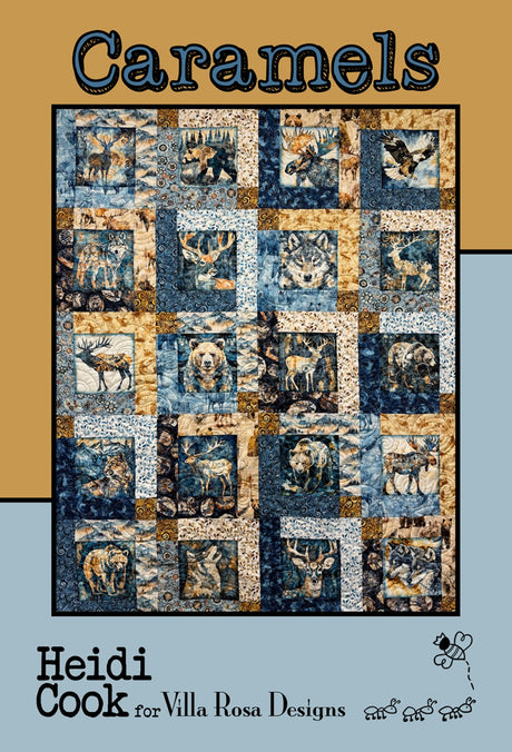 Caramels Quilt Pattern by Villa Rosa Designs