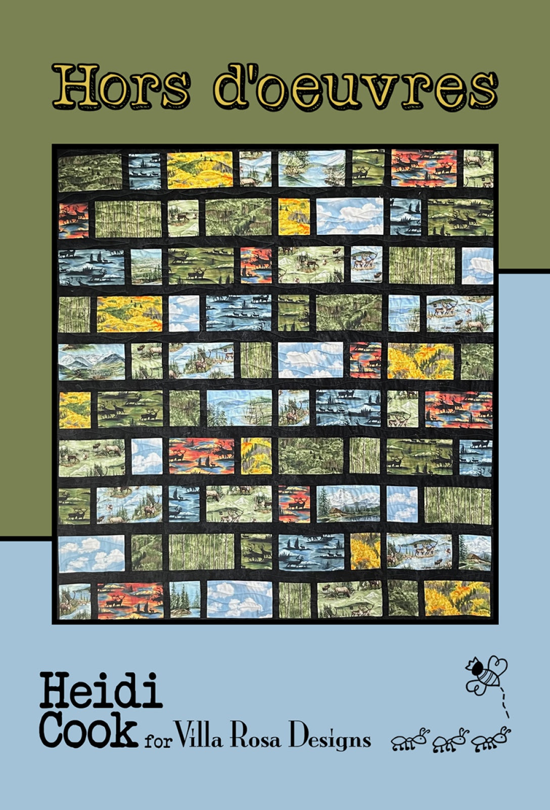 Hors d'oeuvres Quilt Pattern by Villa Rosa Designs