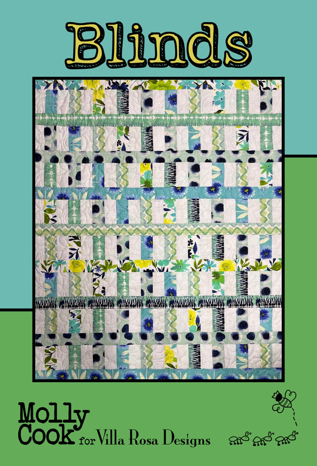 Blinds Quilt Pattern by Villa Rosa Designs