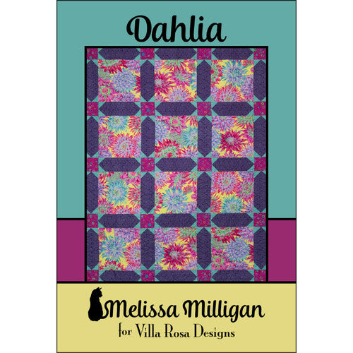 Dahlia quilt pattern by Villa Rosa Designs