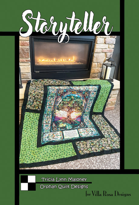 Storyteller Quilt Pattern by Villa Rosa Designs