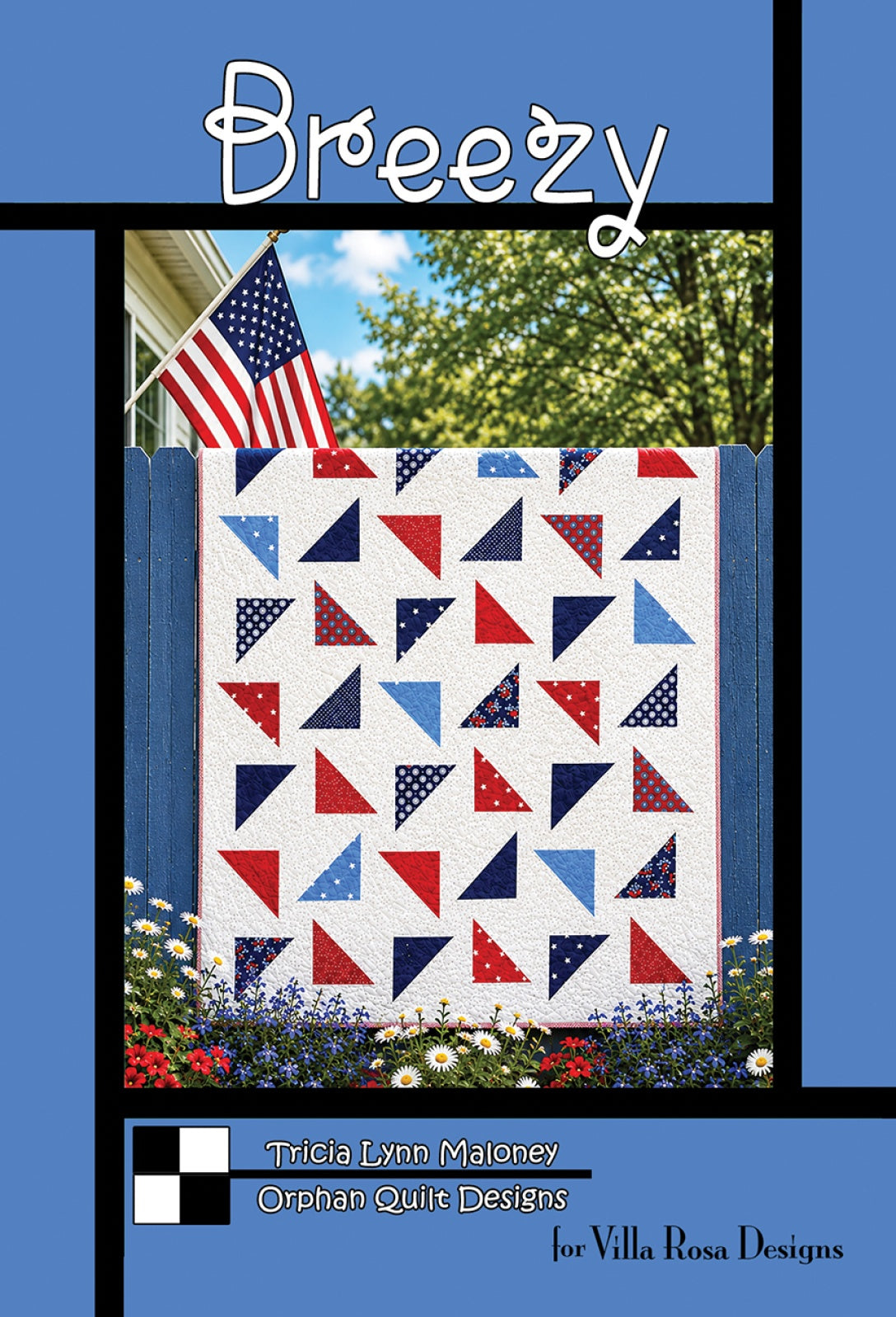 Breezy Quilt Pattern by Villa Rosa Designs