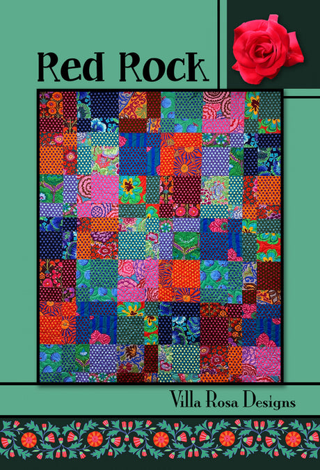 Red Rock Quilt Pattern by Villa Rosa Designs