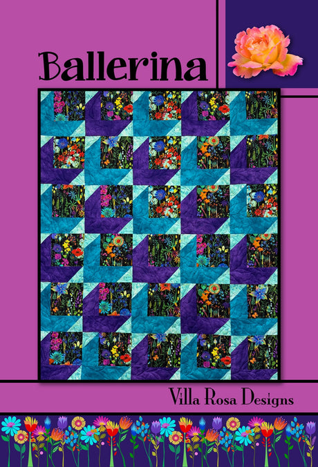 Ballerina Quilt Pattern by Villa Rosa Designs