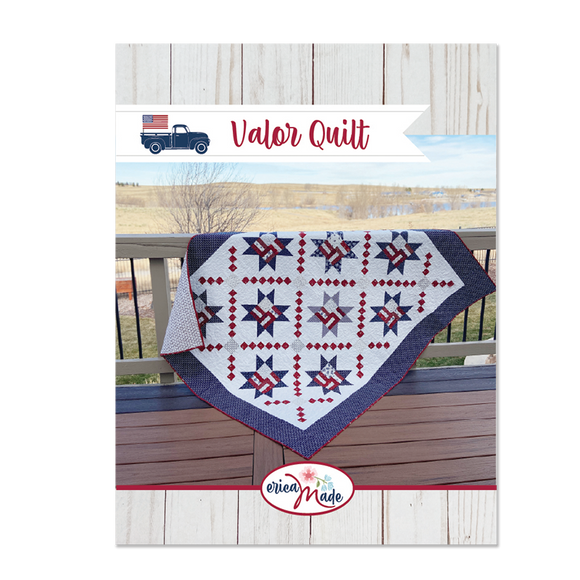 Valor Quilt Pattern by Confessions of a Homeschooler