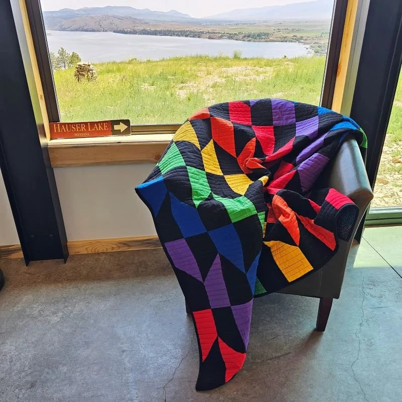 Vibrant Downloadable Pattern by Staci W Quilts