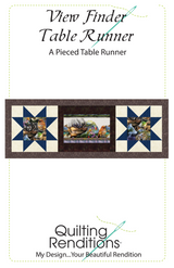 View Finder Table Runner Downloadable Pattern by Quilting Renditions