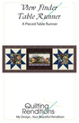 View Finder Table Runner Downloadable Pattern by Quilting Renditions
