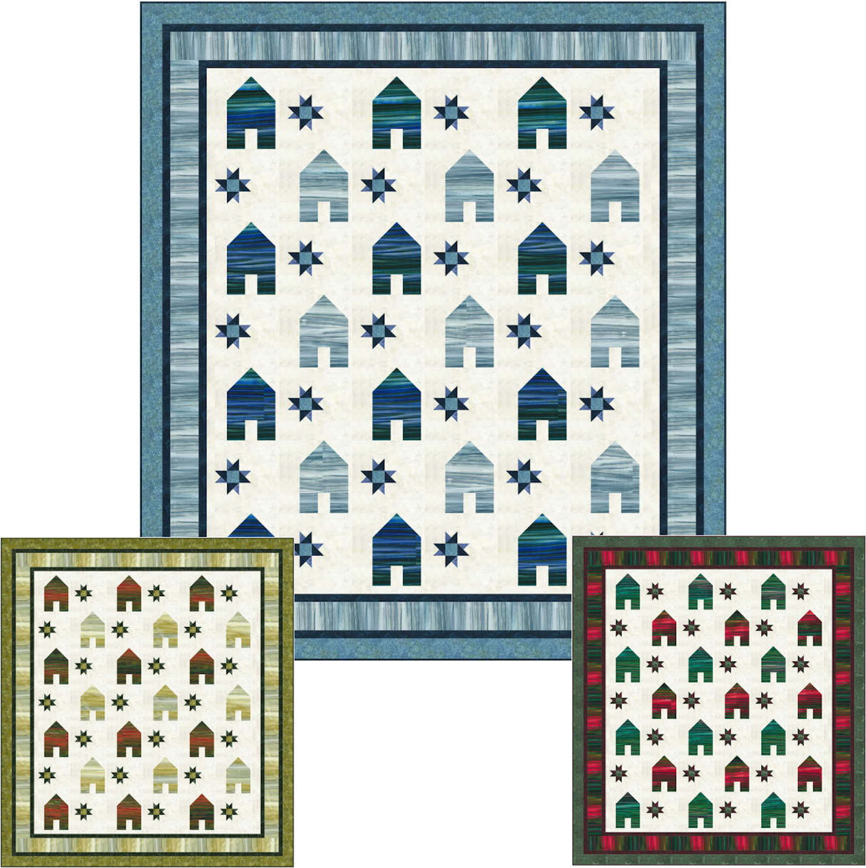 Village Stars Downloadable Pattern by Cathey Marie Designs