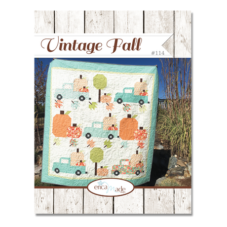 Vintage Fall Quilt Pattern by Confessions of a Homeschooler