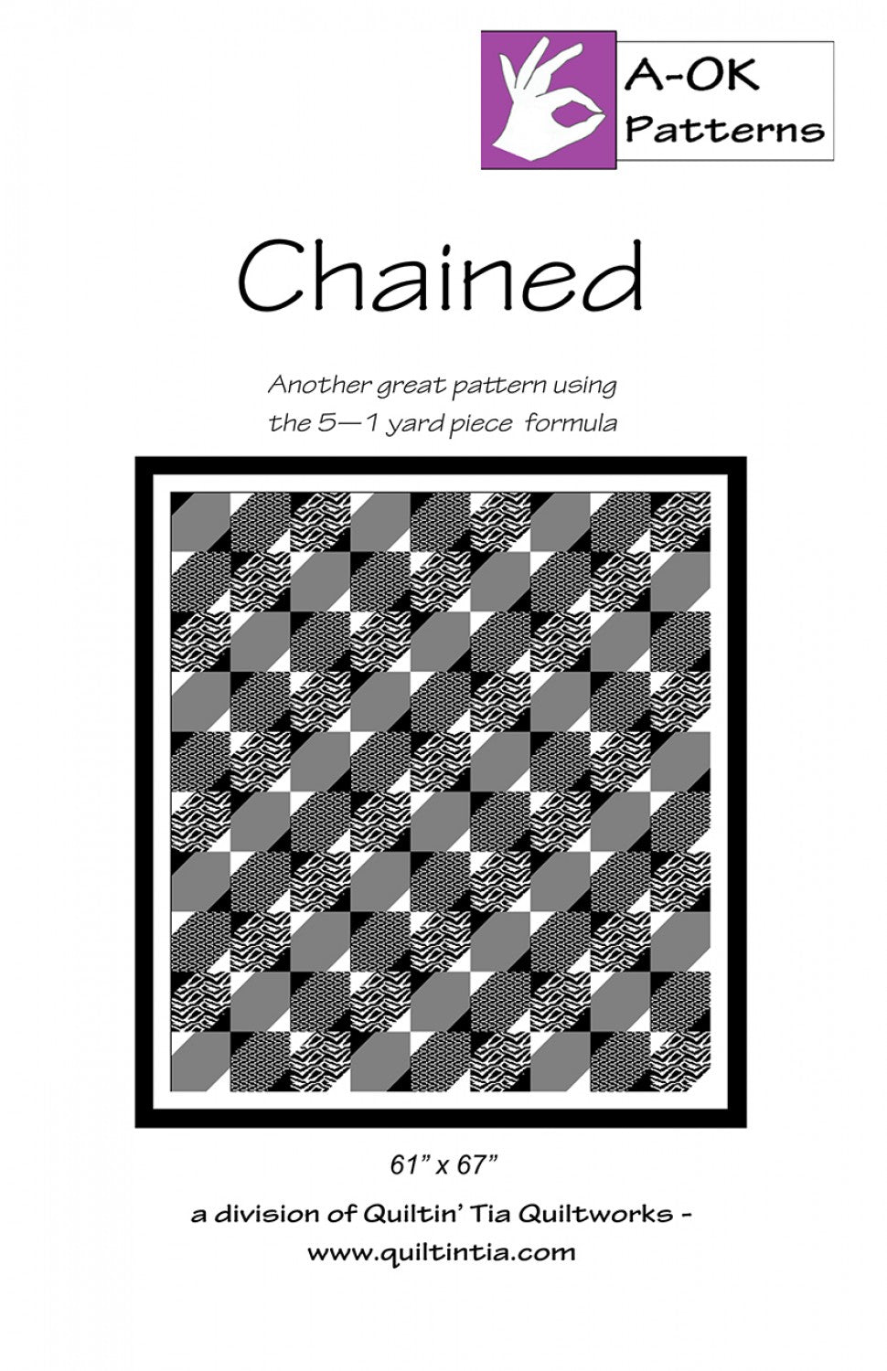 Chained Quilt Pattern by Quiltin' Tia Quiltworks