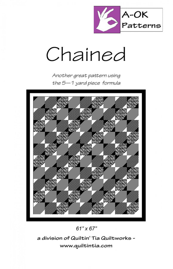 Chained Quilt Pattern by Quiltin' Tia Quiltworks