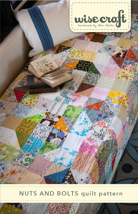 Nuts & Bolts Quilt Pattern by Wise Craft LLC
