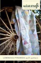 Luminous Pyramids Quilt Pattern by Wise Craft LLC