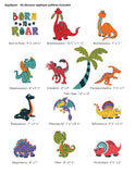 Born to Roar Applique Quilt by Whole Country Caboodle