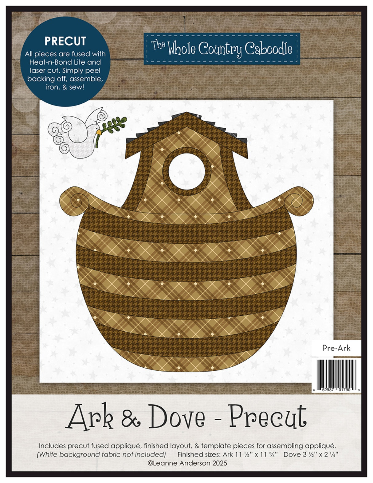 Ark & Dove Precut Fused Applique Pack by Whole Country Caboodle