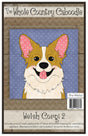 Welsh Corgi 2 Precut Fused Applique Pack by Whole Country Caboodle