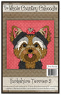 Yorkshire Terrier 2 Precut Fused Applique Pack by Whole Country Caboodle